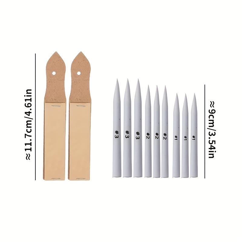fcity.in - 6 Pcs Blending Stumps And Tortillions Sketch Drawing Tools Paper  Art