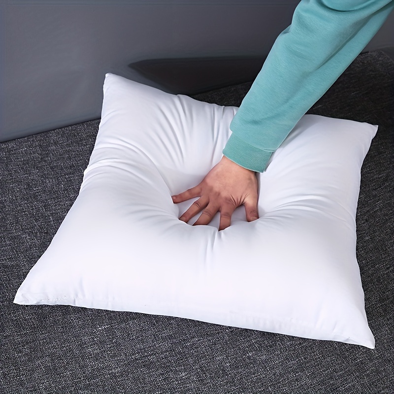 Soft And Comfortable White Pillow Insert For Bed Sofa And - Temu