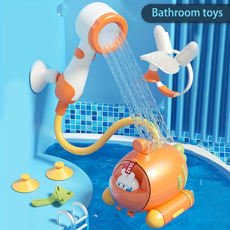 Juguetes de baño para bebé, juguetes de baño de agua pulverizada, pato  eléctrico, juguetes de agua para ducha de bebé, Bola de baño, juguetes para  bañera - AliExpress