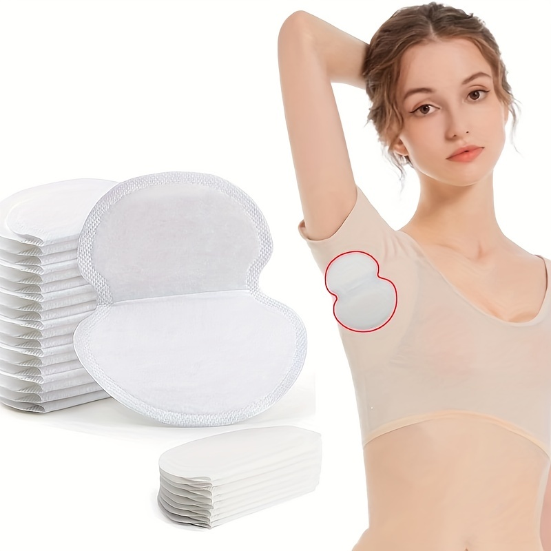 60 Piece Armpit Sweat Pads, Underarm Sweat Pads for Women and Men Pure  Cotton Disposable Underarm Pads Sweat Absorption Comfortable Extra Adhesive  Unflavored, Non Visible 