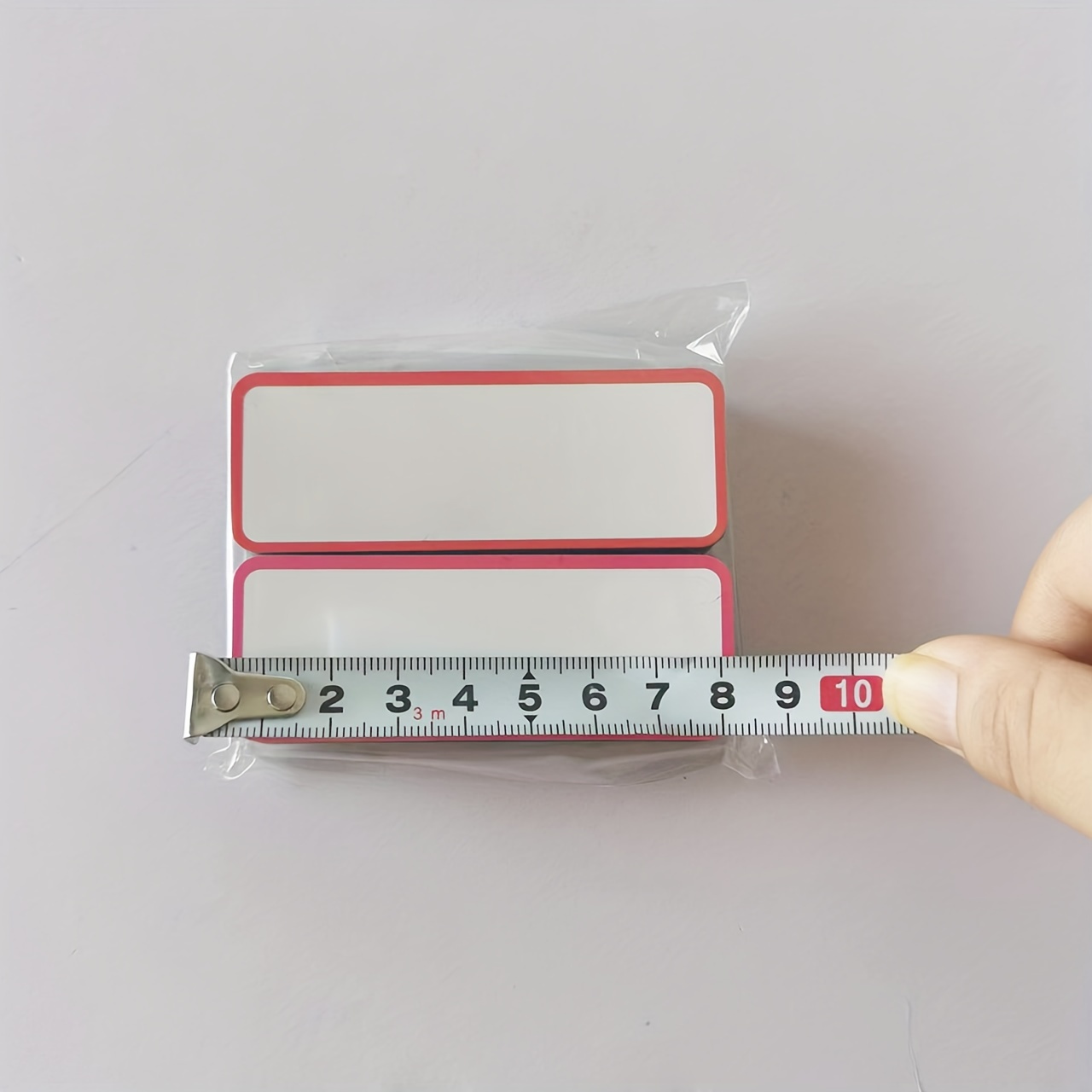 40 piezas Etiquetas magnéticas de borrado en seco 3 x etiquetas de