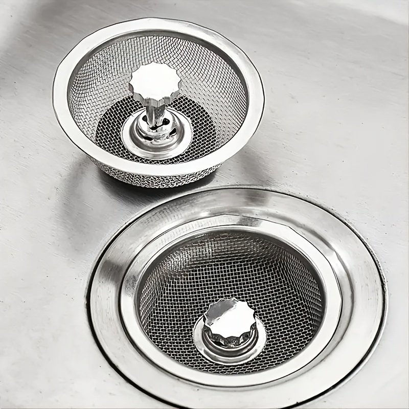 Stainless Steel Kitchen Sink Strainer Upgrade 304 Anti rust - Temu