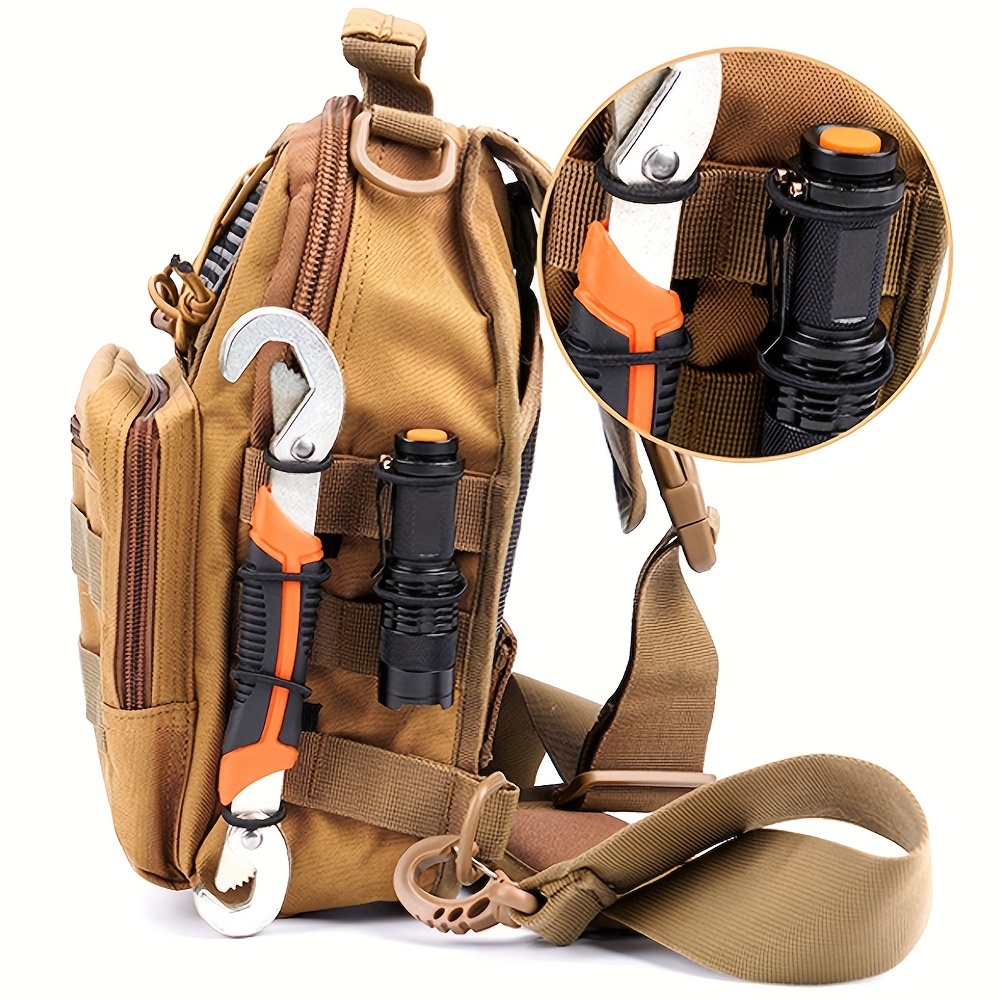 Webbing Buckle Adjust Keeper, Tactical Strap Belt End Clip For Backpack Bag  For Camping Hiking Outdoor - Temu Finland
