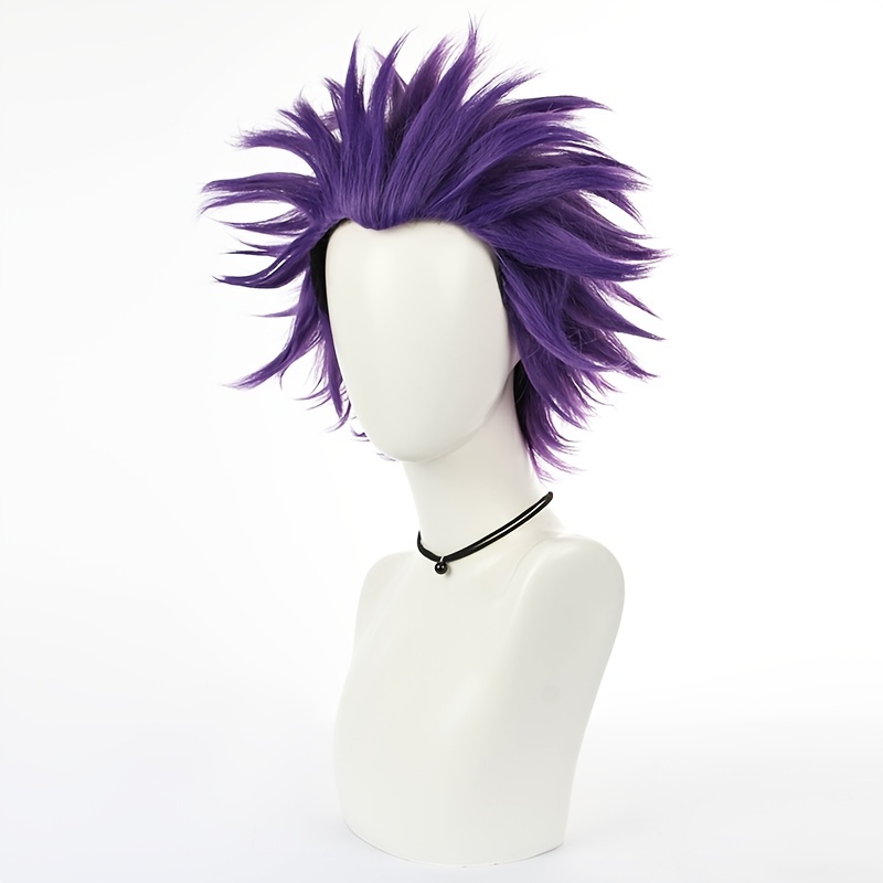 Purple mens best sale wig