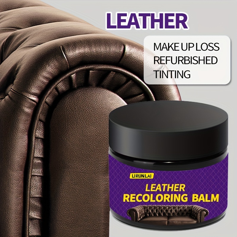 Leather Recoloring Balm Leather Refurbishment And - Temu