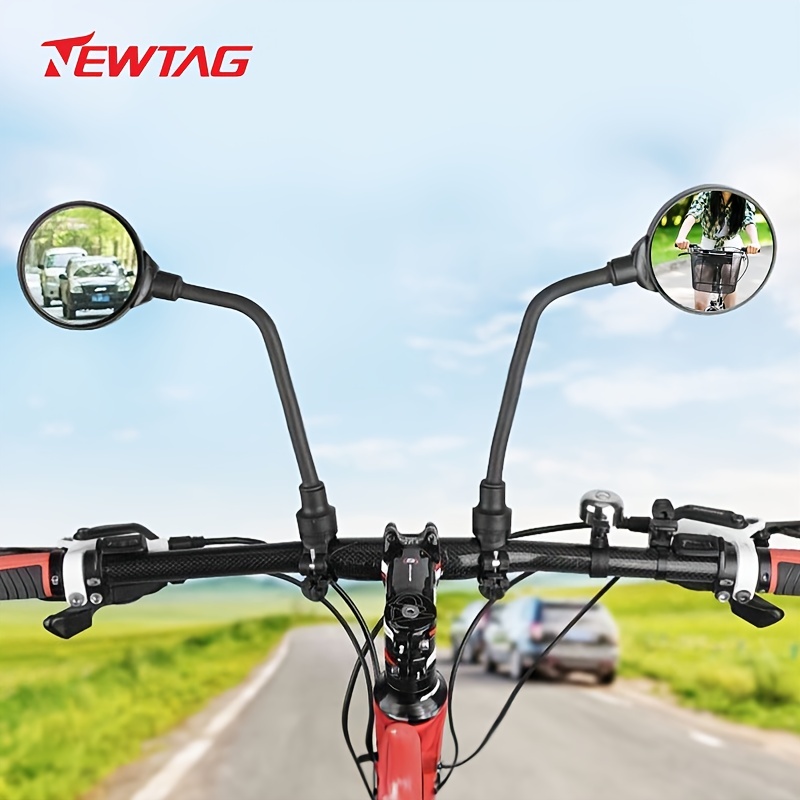 Comprar Espejo retrovisor para bicicleta, 1 par, ajustable, Universal, para  ciclismo, motocicleta, espejos retrovisores