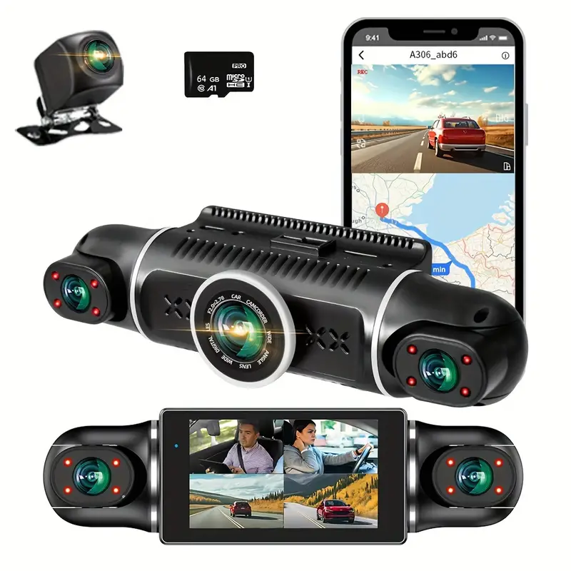 Cómo funcionan las cámaras de vigilancia para el coche de 360 grados?