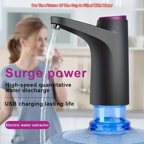 Wasserflaschen Pumpe USB elektrischer Wasserspender Neu OVP in