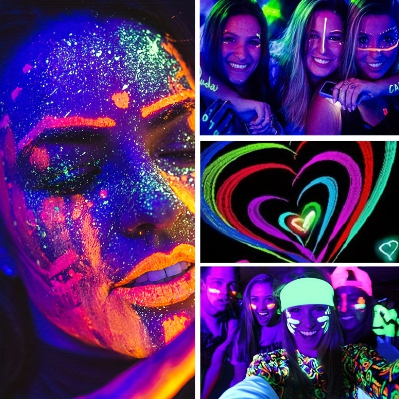 12 GLOW IN THE DARK BODY PAINTING ideas