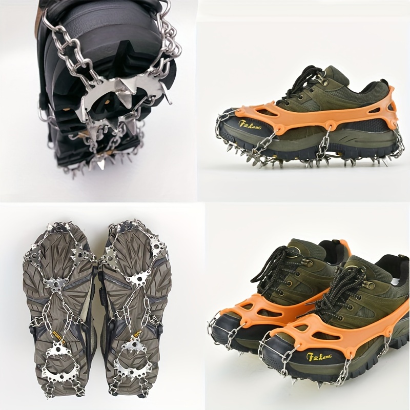 8 tooth Cleats Spikes Crampons Shoes Anti slip Covers For - Temu