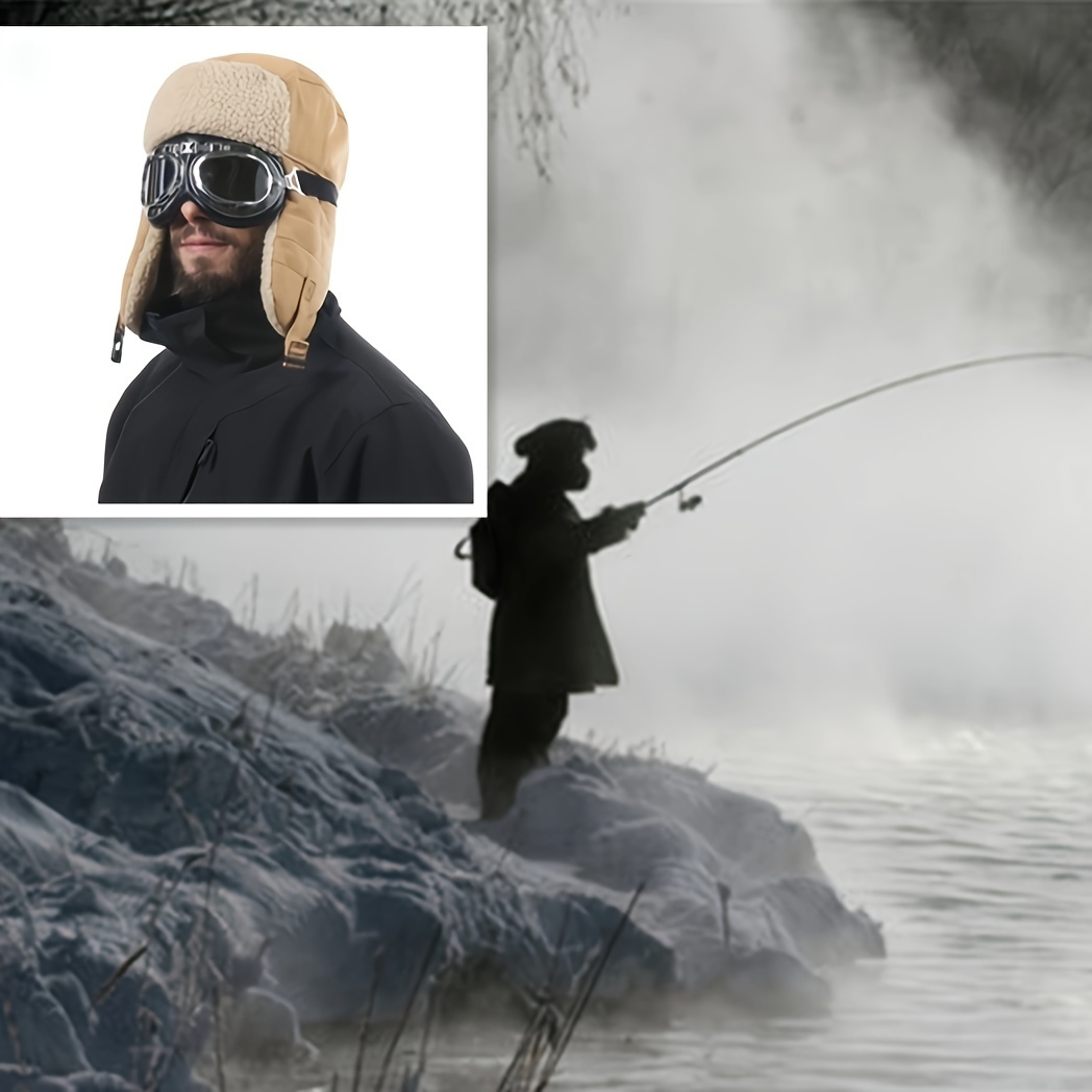 Winter Fishing Hat Pilot Hat Stay Warm Stylish Winter: Fuzzy - Temu United  Arab Emirates