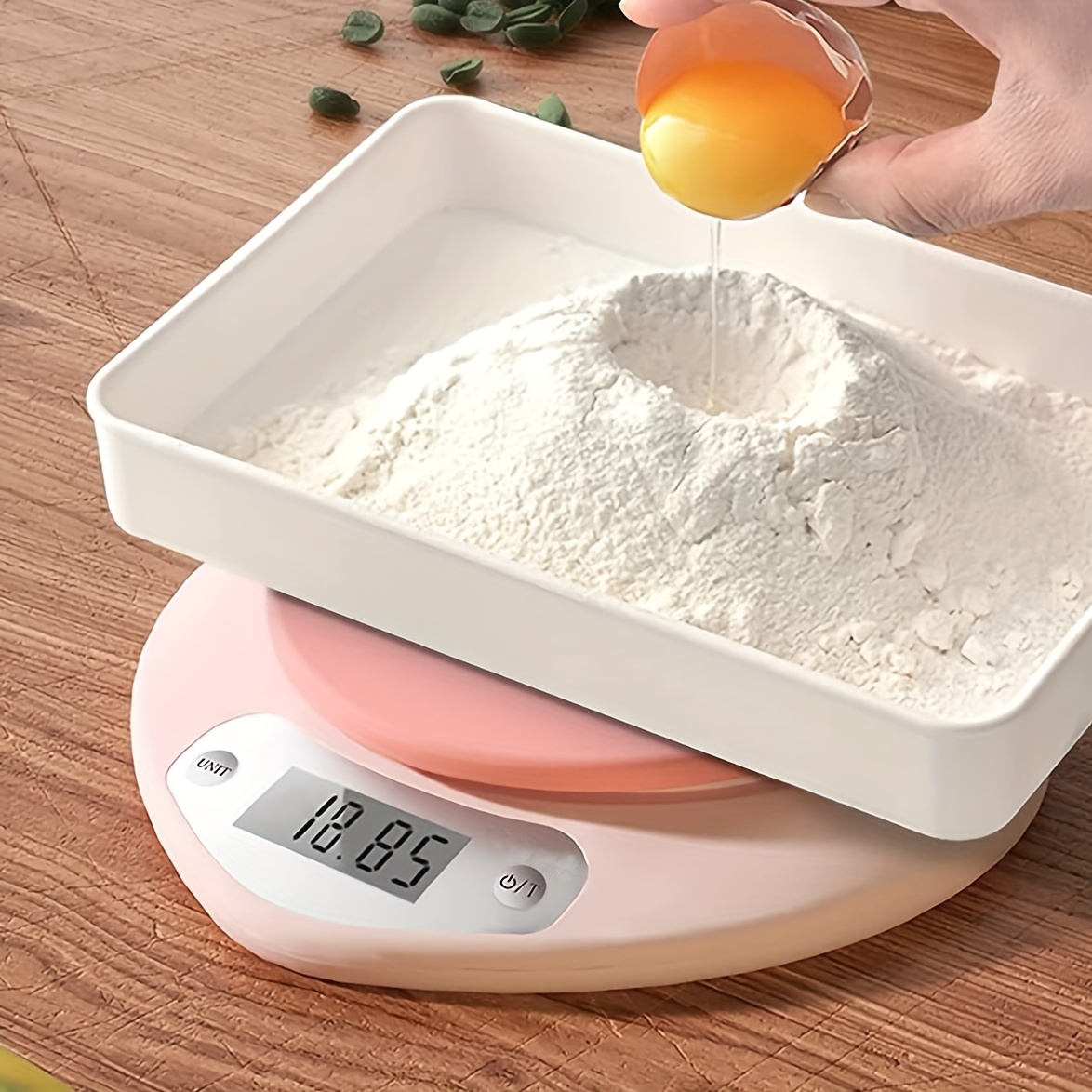Shawty Kitchen Scale, Food Scale, Digital & Mechanical Scale, Mini Food  Electronic Scale With Lcd Display, Gram Scale Used For Weight Loss, Baking,  Cooking, 304 Food Grade Stainless Steel - Temu