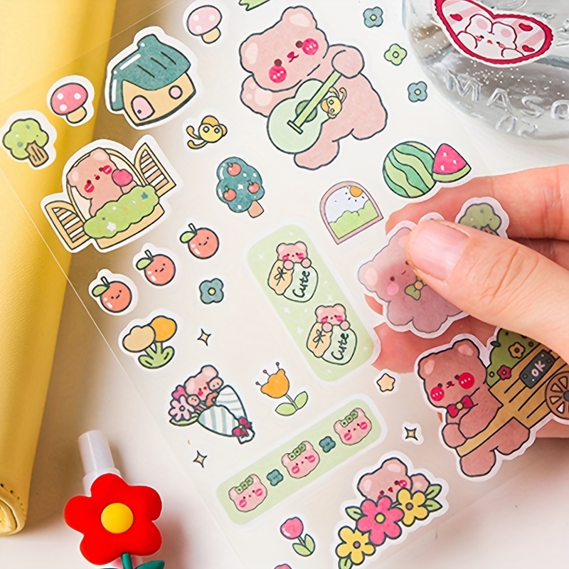 Korean style kawaii sticker sheets