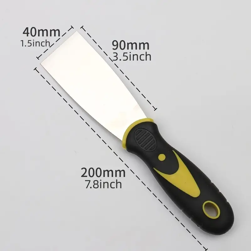 Putty Knife Spackle Knife Set Metal Carbon Steel Putty Knife - Temu