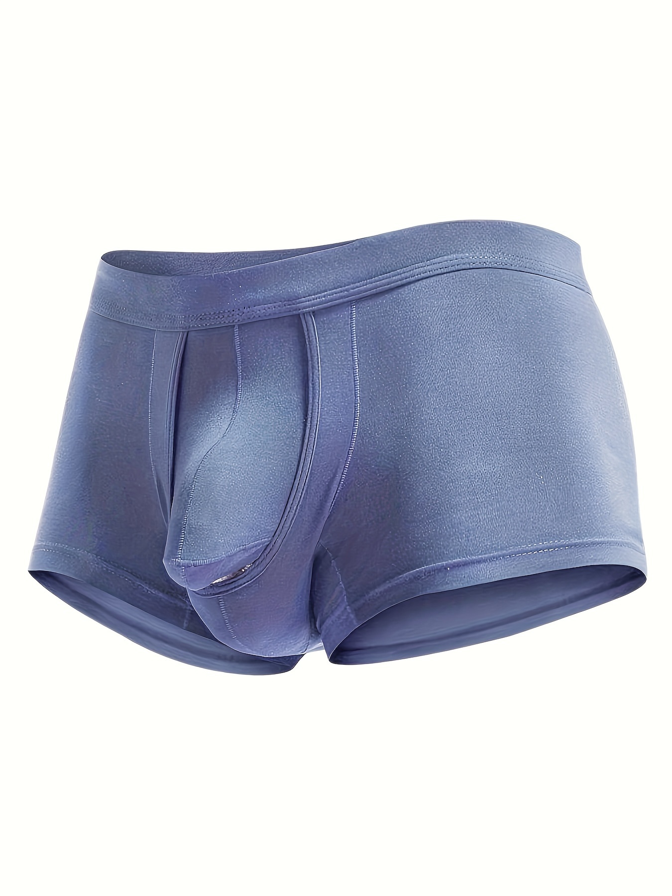 Mens Underwear Separate Penis Ball Pouch Breathable Comfort Sport Boxer  Shorts