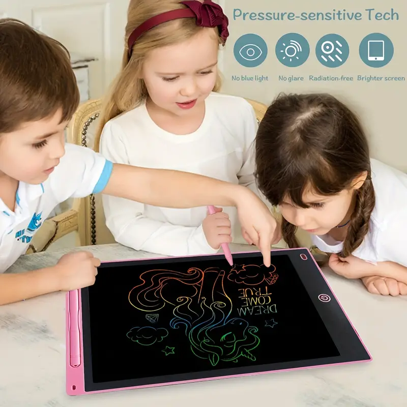 Operitacx 1 set di calendario elettronico digitale da disegno orologi da  tavolo per bambini tavoletta da disegno digitale meteo fluorescente tavolo  da