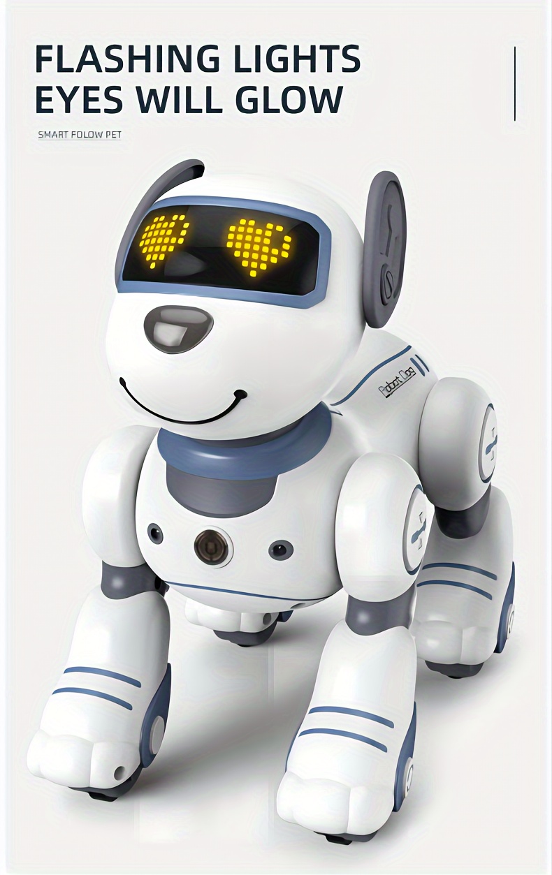Juguete Perro Robot Interactivo Control Remoto Artículo - Temu