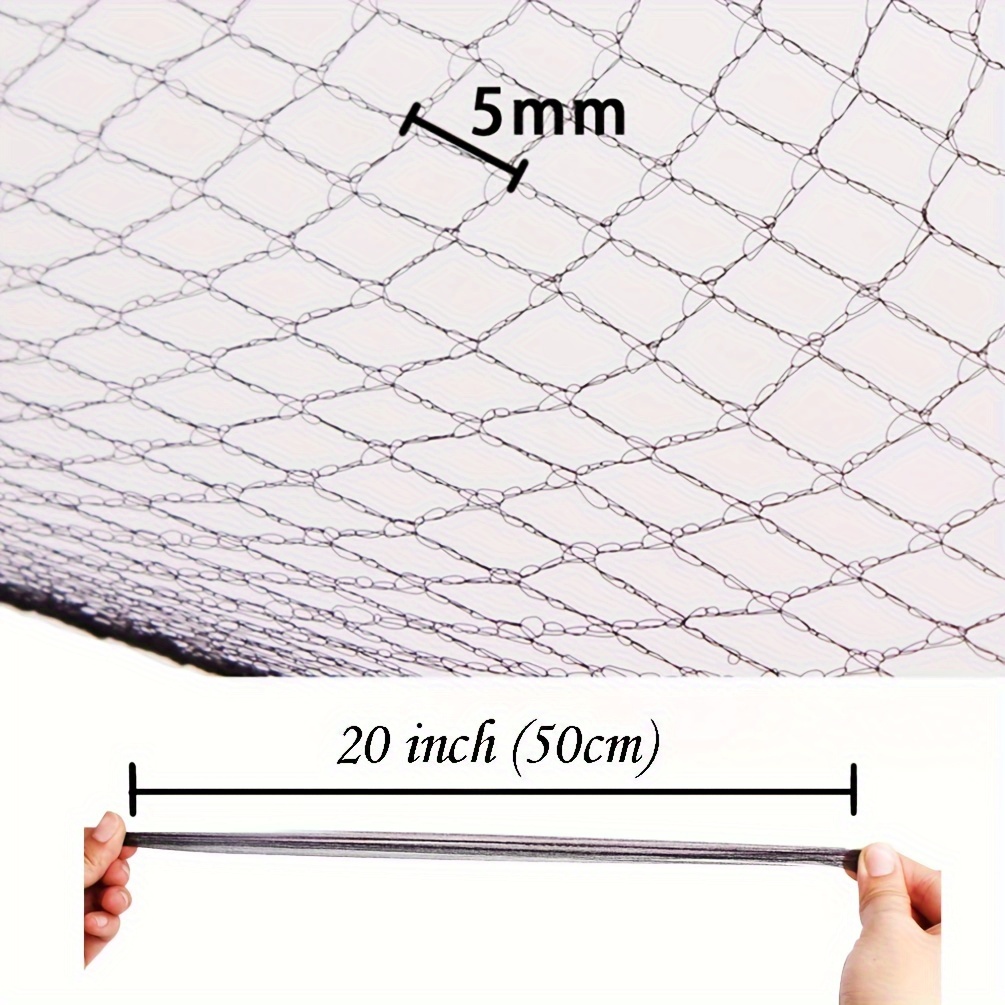 Retine per capelli Invisible Elastic Edge Mesh 10 pezzi 50cm Pacchetto  individuale Reti per capelli invisibili