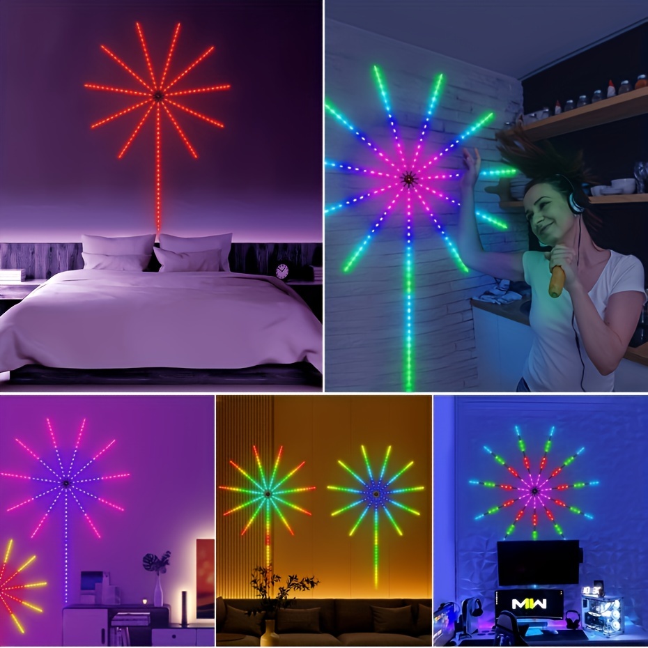 Rgb Ic Led Lights Smart Firework Led Lights Rgb Ic Dream - Temu