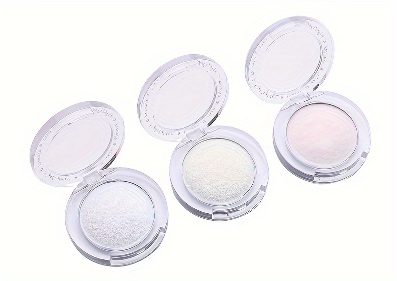 Pearly White Silver Face Highlighter Makeup Shimmer Glitter Temu