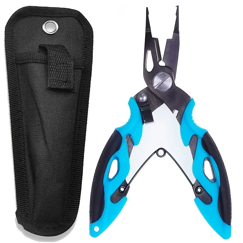 Durable Stainless Steel Fishing Plier Lure Cutter Hook - Temu Canada