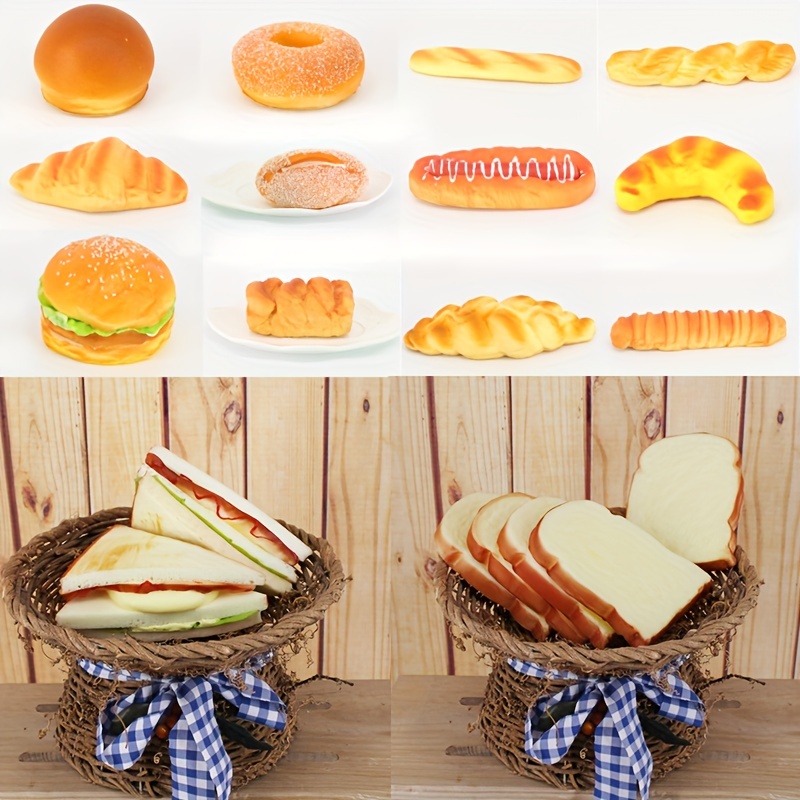 Felt Bread, Baguette, Play Food, Felt Food, French Bread, Bread Stick,  Pretend Play, Play Kitchen, Bakery Toy 