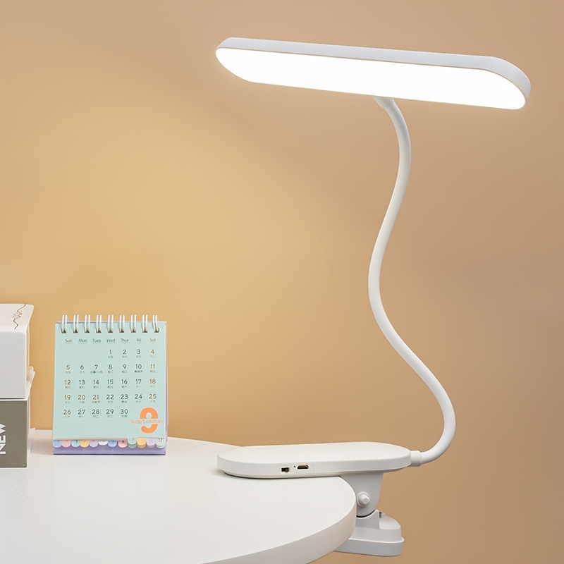 Desk Light Clamp Usb Led Clip Desk Lamp Eye Care Flexible - Temu Mexico