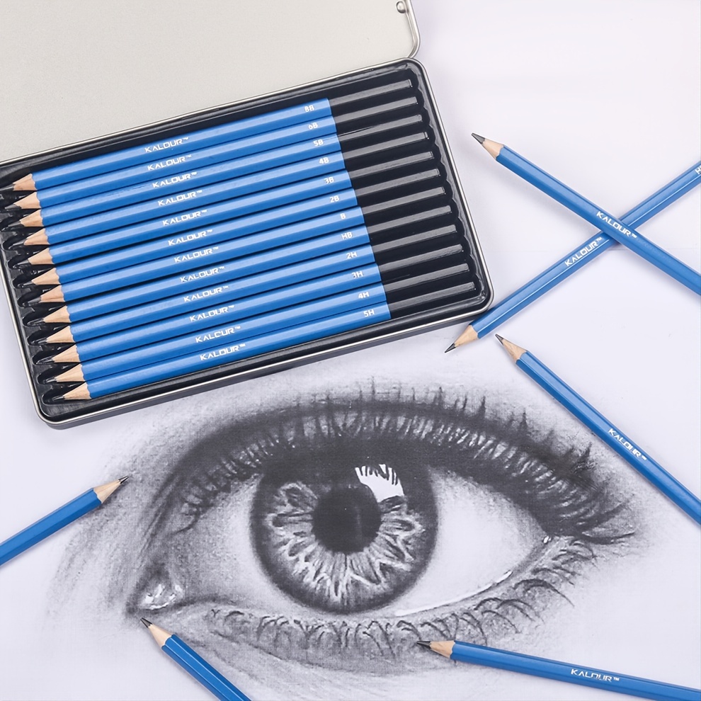 Professional Drawing Pencil Set Student Artist Graphite - Temu