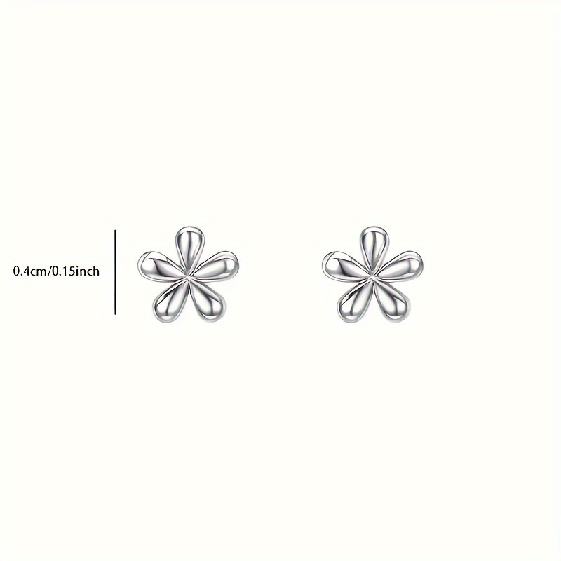 Pierced Ear Studs Exquisite Mini Small Flower Stud Earrings