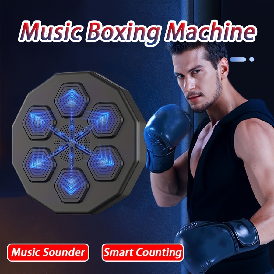 Machine De Boxe avec Musique, Support Mural pour La Maison Boxeur De  Musique, Boxe éLectronique Machine à Musique, éQuipement D'EntraîNement De  Boxe