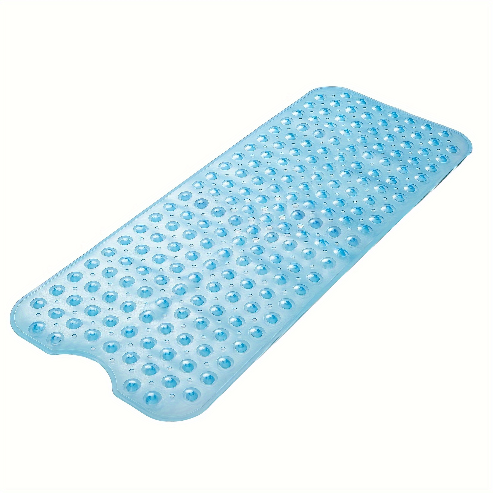 ACEMOOW Tappetino Antiscivolo Bambini per Vasca da Bagno Extra Lunghe  70x35cm, Tappeto per Doccia con Ventose e Antibatterico Resistente alla  Muffa e Lavabile in Lavatrice da Sicurezza Anziano, Blu