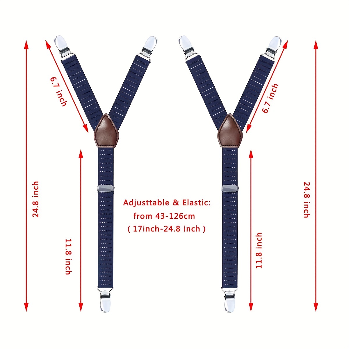 Y shaped Suspender Belt Adjustable Strap Shirt Holder Non - Temu