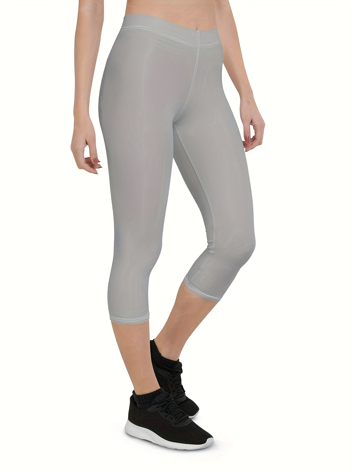 Light grey shop capri leggings