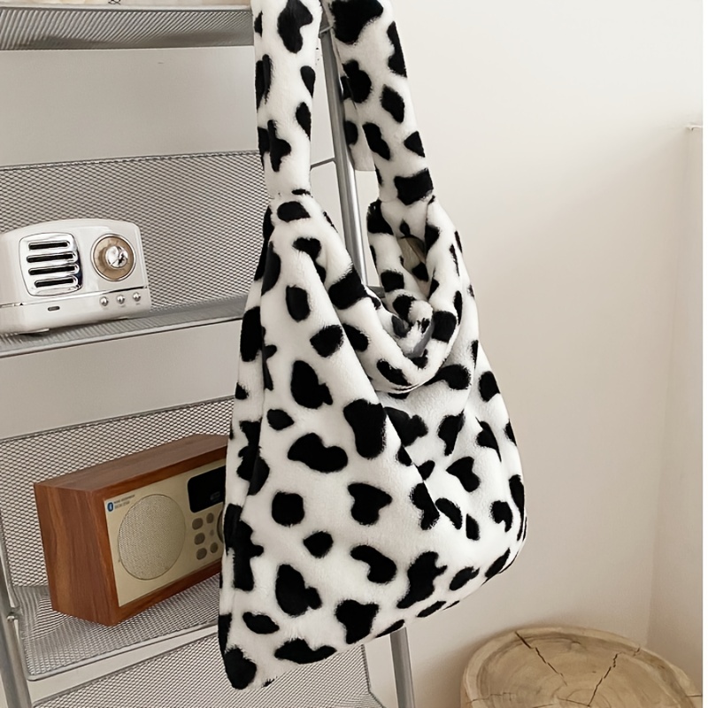 Crossbody Bags, Cow Print Bag, Shoulder Bags, Winter Bags