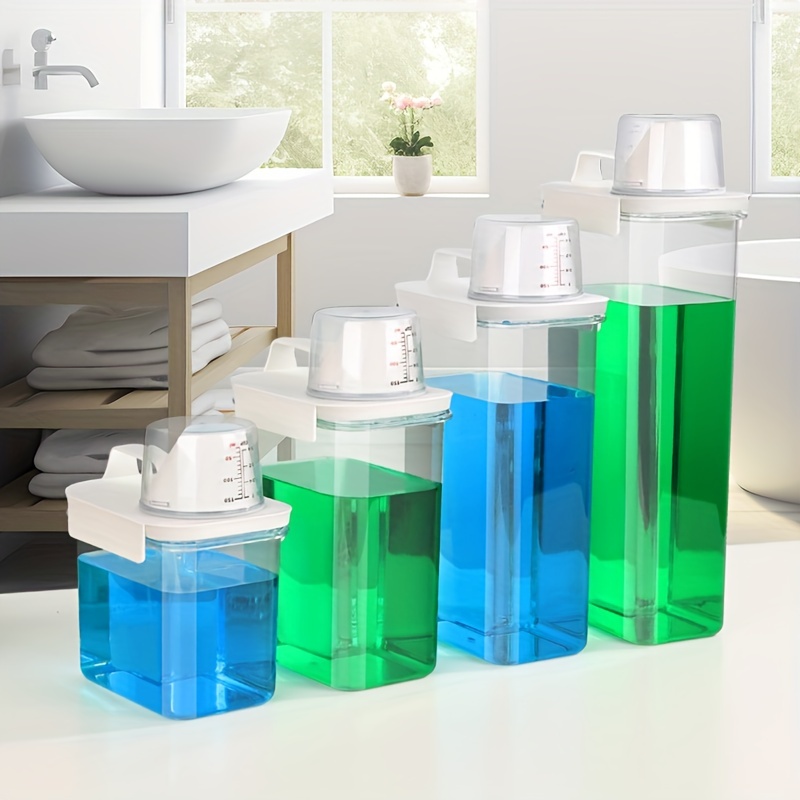 ODM Plastic Laundry Powder Storage Container Detergent Bottle