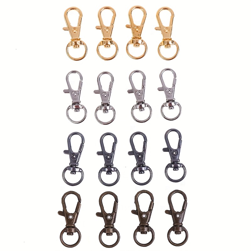 5Pcs Stainless Steel Swivel Lobster Claw Clasp Trigger Snap Hooks, 66x17mm  Keychain Clips, for Crafts, Backpacks, DIY Projects, Pet Leashes