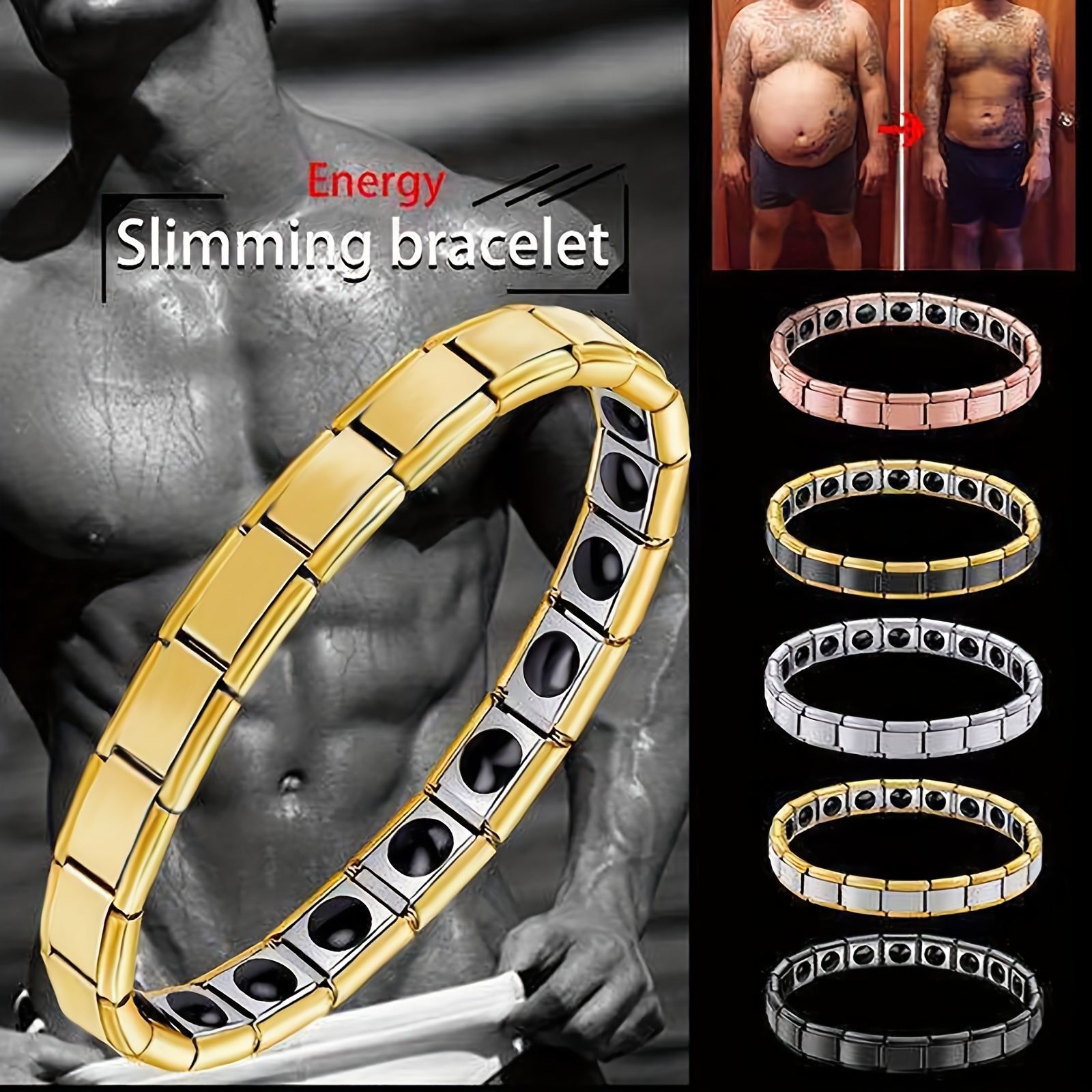 Health Magnetic Bracelets For Men - Temu