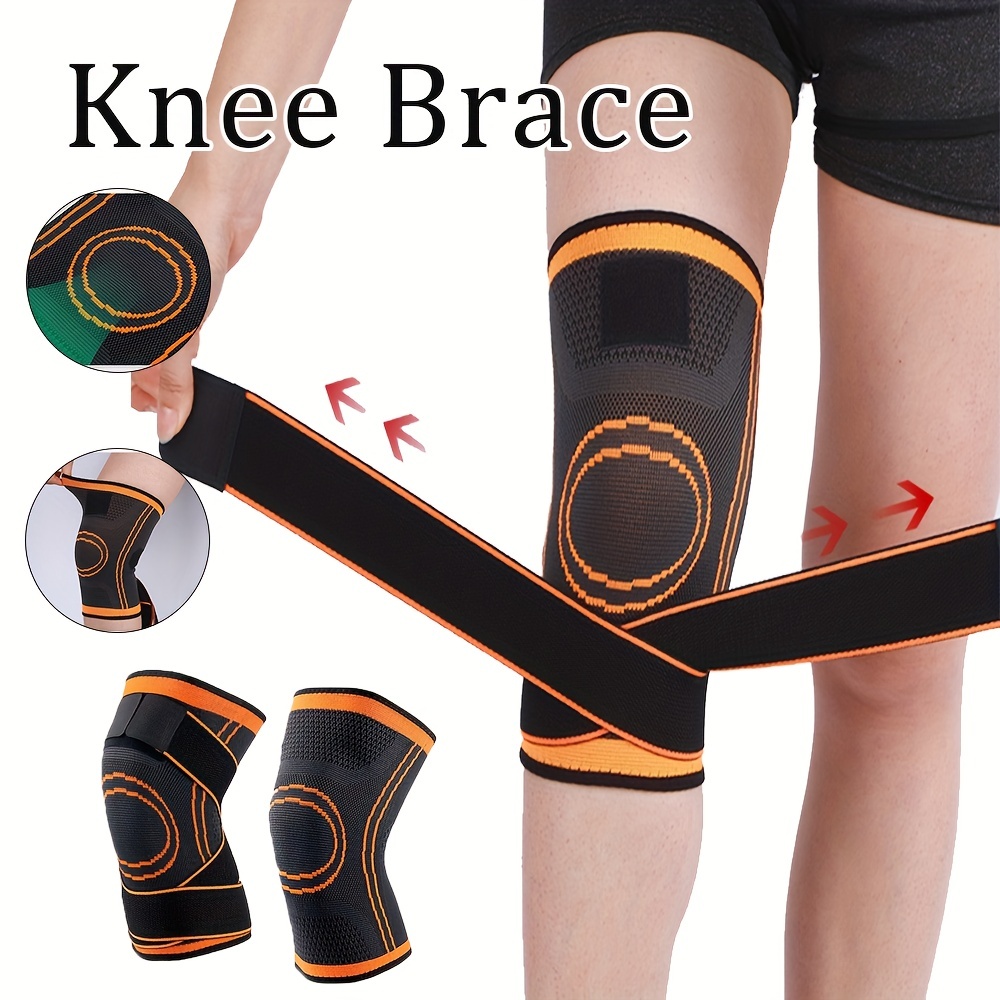 Knee Compression Sleeve Women Men Knee Braces Running Knee - Temu