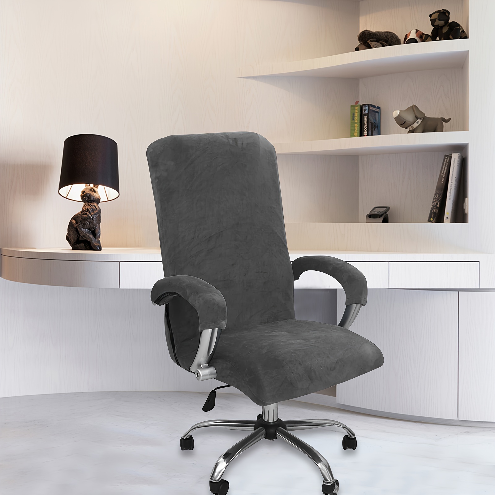 Computer ufficio sedia della copertura coprisedia elasticizzato rimovibile  Copertina Cover da Sedile Coprisedia separato in stile semplice e moderno