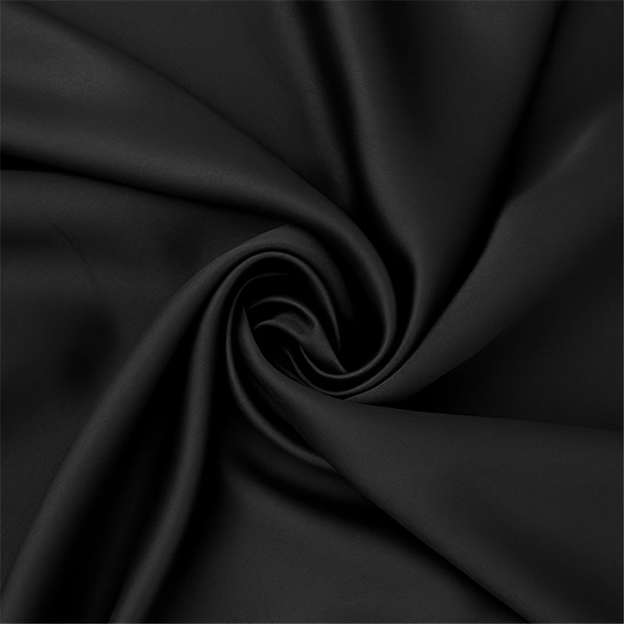 1PC Barra de cortina negra con bolsillo para varilla y parte superior de  ojales, cortina negra de color sólido, cortinas opacas para comedor,  dormitor