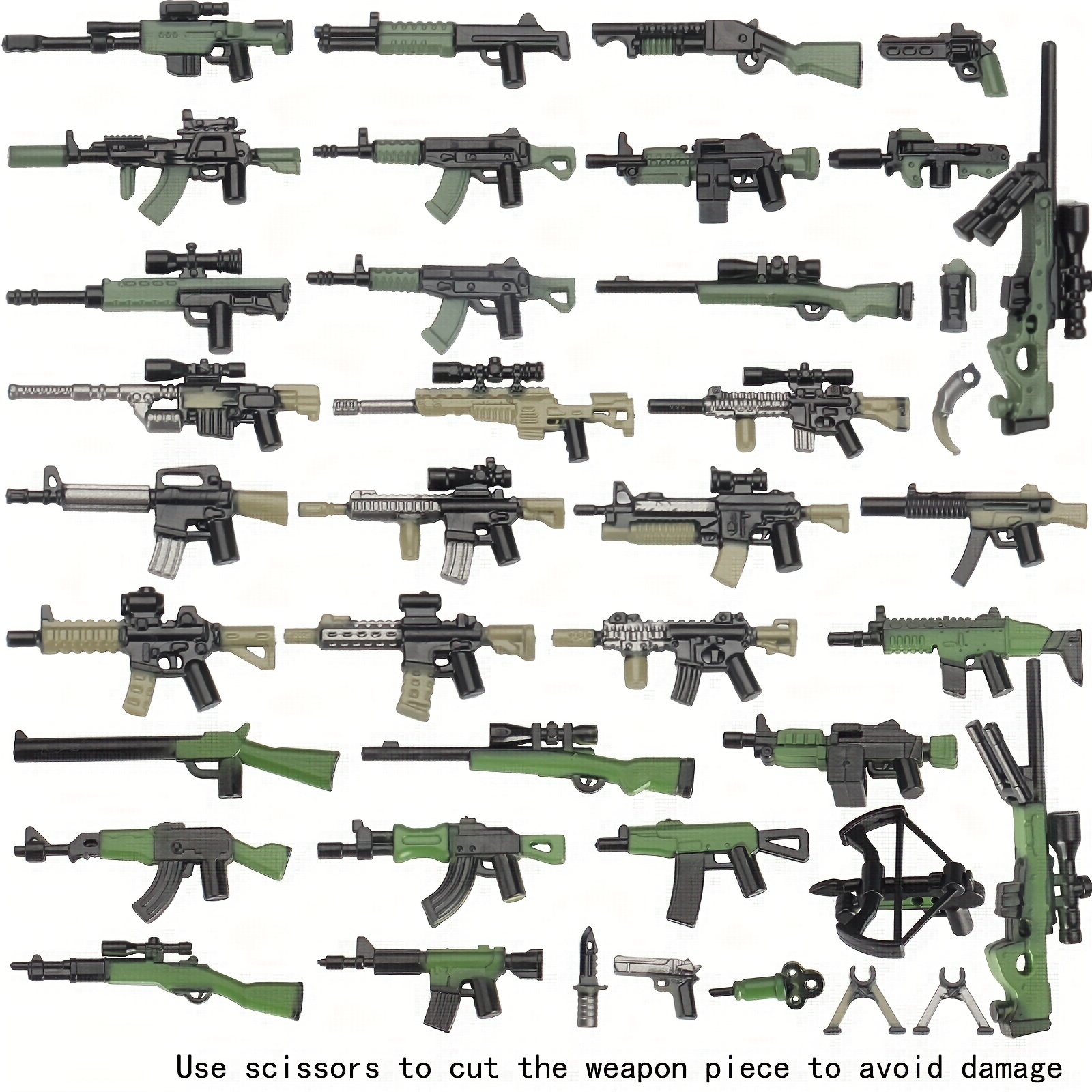 Mini jouets mitraillette en plastique, mitrailleuse, mitrailleuse,  assemblage d'arme, jouet, modèle pour figurine de 12 pouces, échelle 1/6,  G36KSK, PKP, M240 - AliExpress