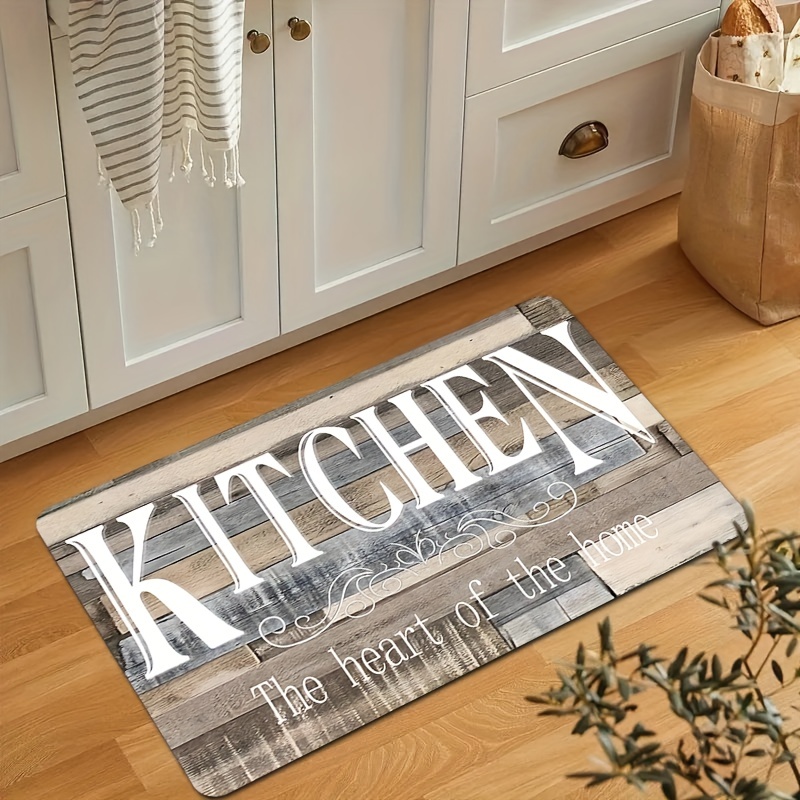 Kitchen Rug, My Kitchen Printing Floor Mat, Household Kitchen Mat