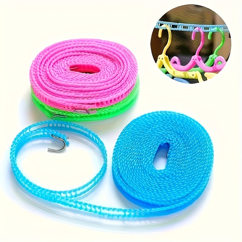 Portable Travel Clothesline Cord Adjustable Camping Clothes - Temu United  Kingdom