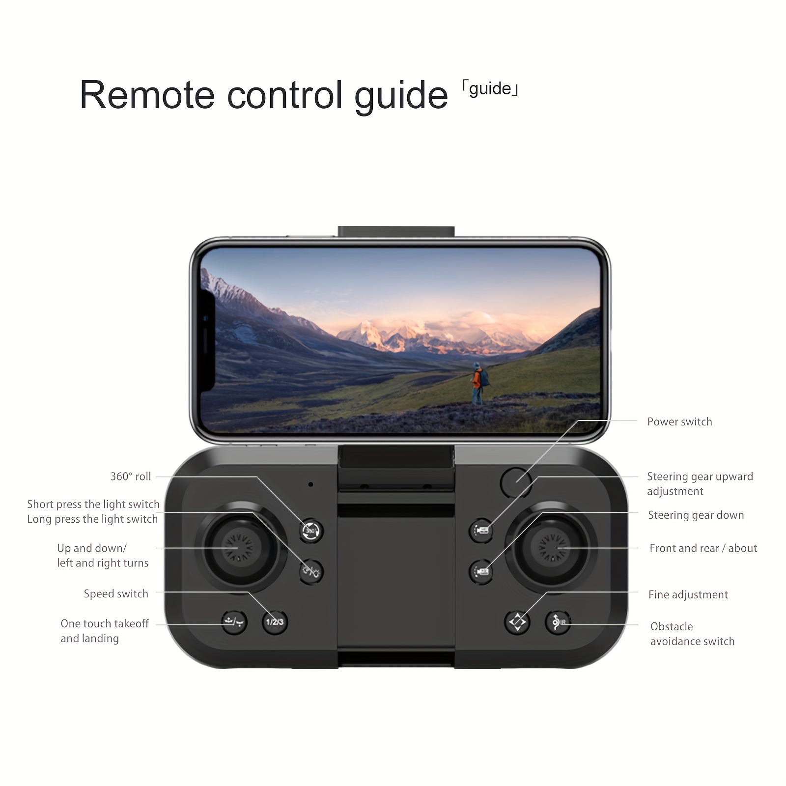 yt163 foldable drone remote control and app control easy to carry four sided sensor obstacle avoidance stable flight one key return high definition camera camera angle adjustable drone details 21