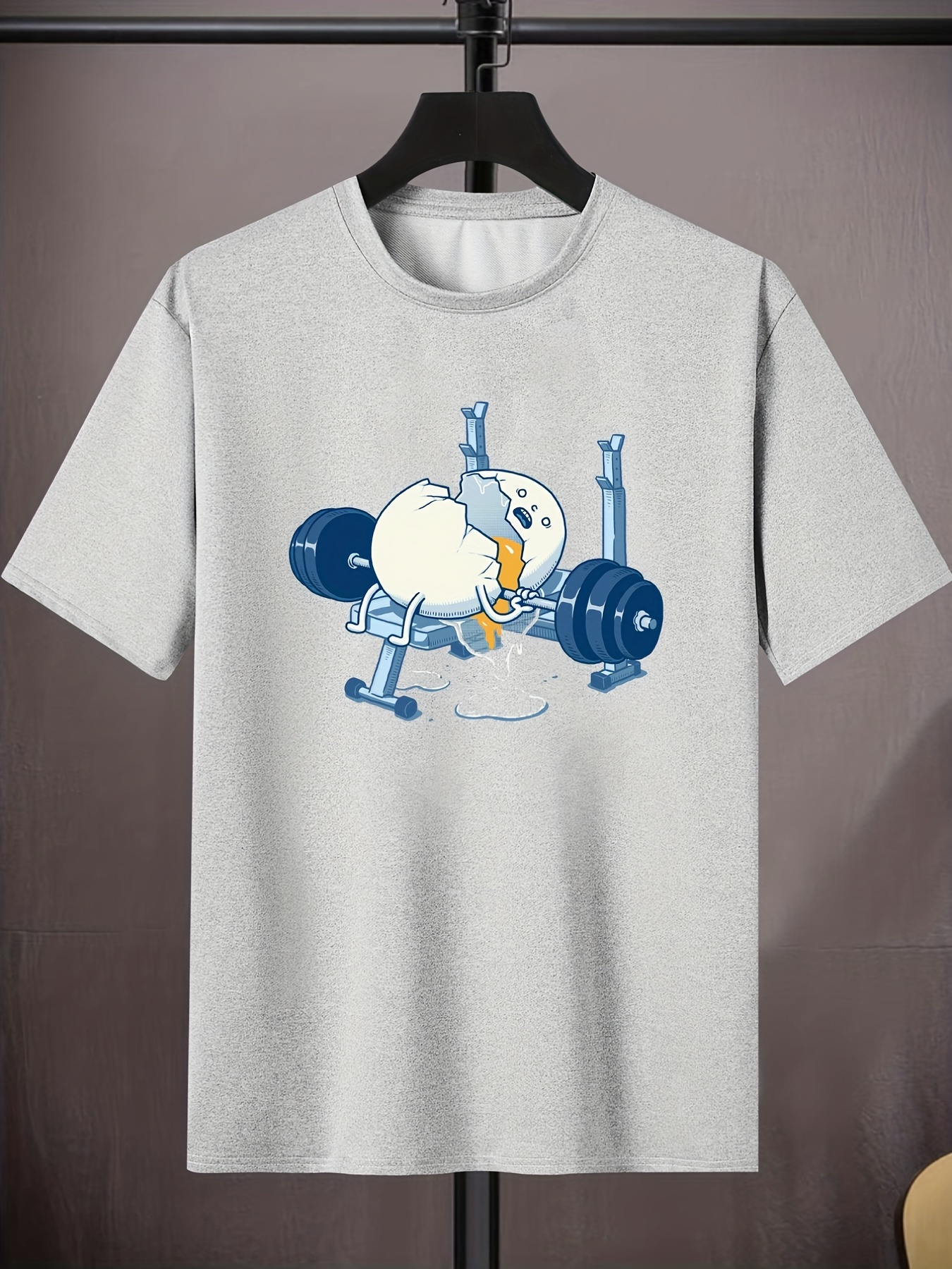 OLAF BENZ summer time workout t-shirt designer line pattern