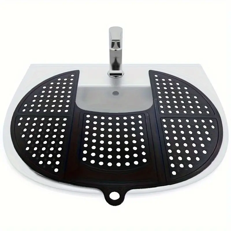 Sink Top Foldable Sink Cover, Silicone Beauty Makeup Brush