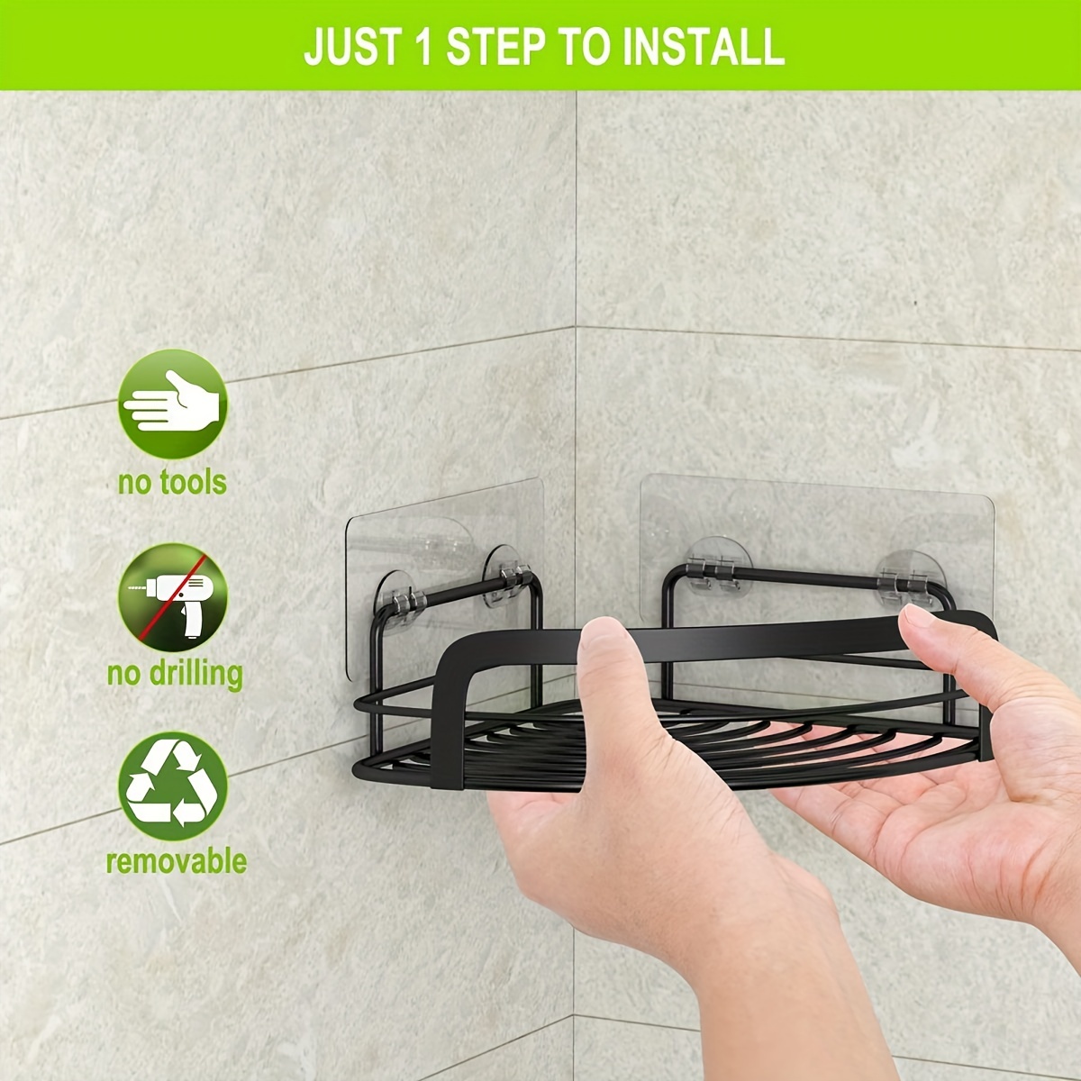 Step By Step On How To Install Corner Shelf In Shower