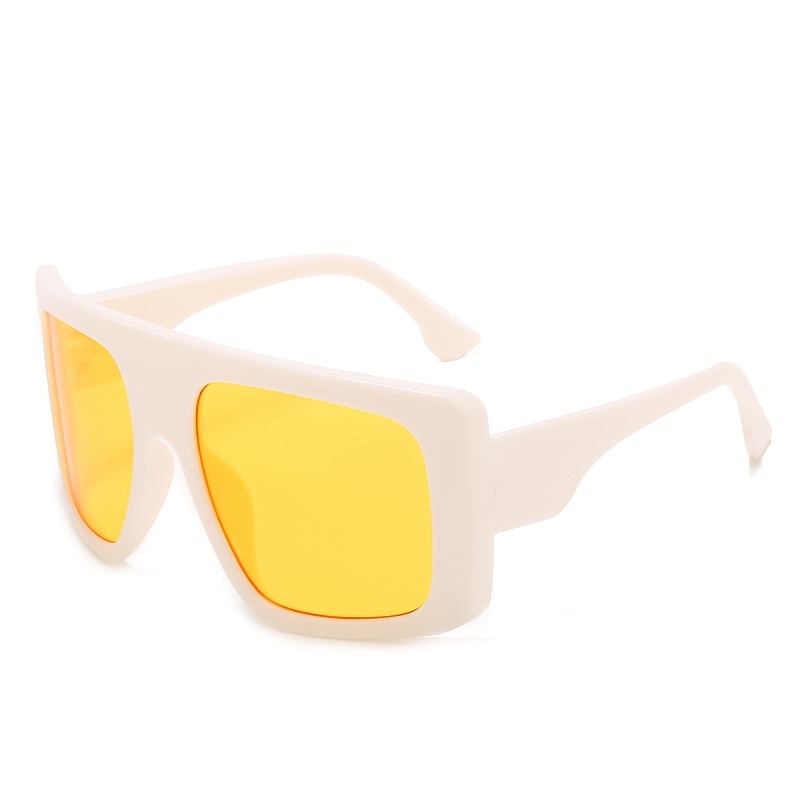 Oversized Square Frame Sunglasses UV Protection Shades For Women
