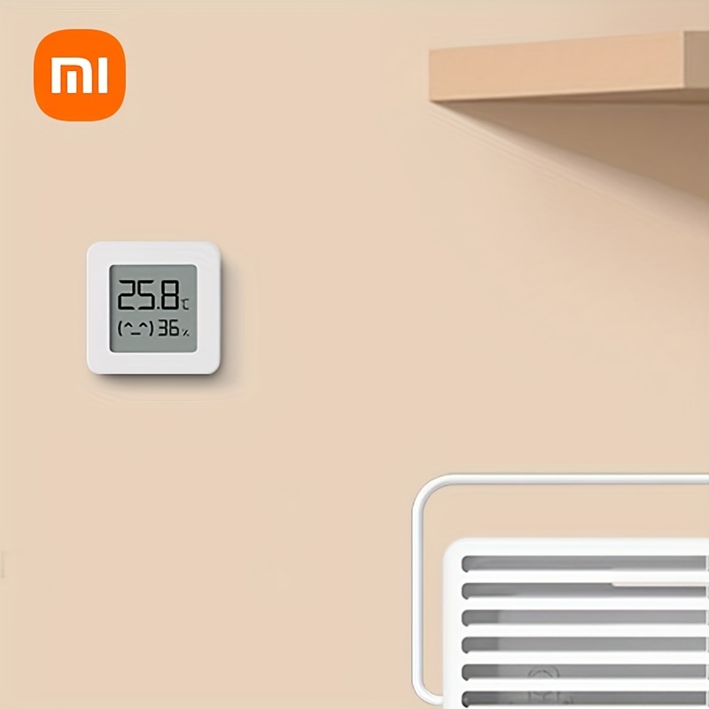 XIAOMI Mi Temperature and Humidity Monitor 2 - Bluetooth 4.2 BLE  Connectivity - Ultra-Long Battery Life - Smart Link - Ideal for Baby  Monitoring