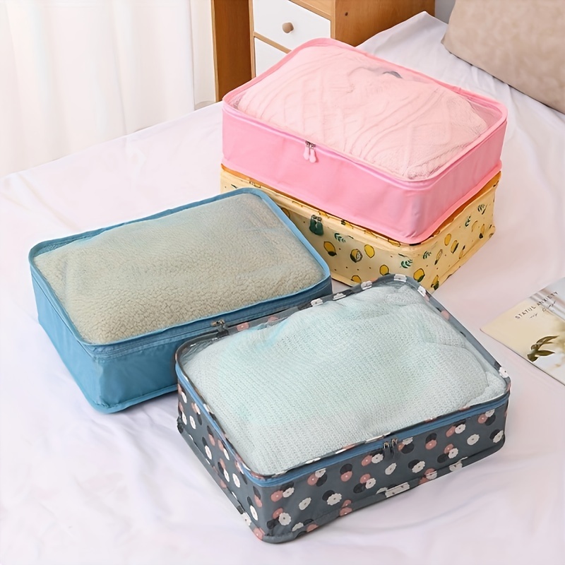 Storage Bags Portable Travel Clothing Quilt Cationic Waterproof